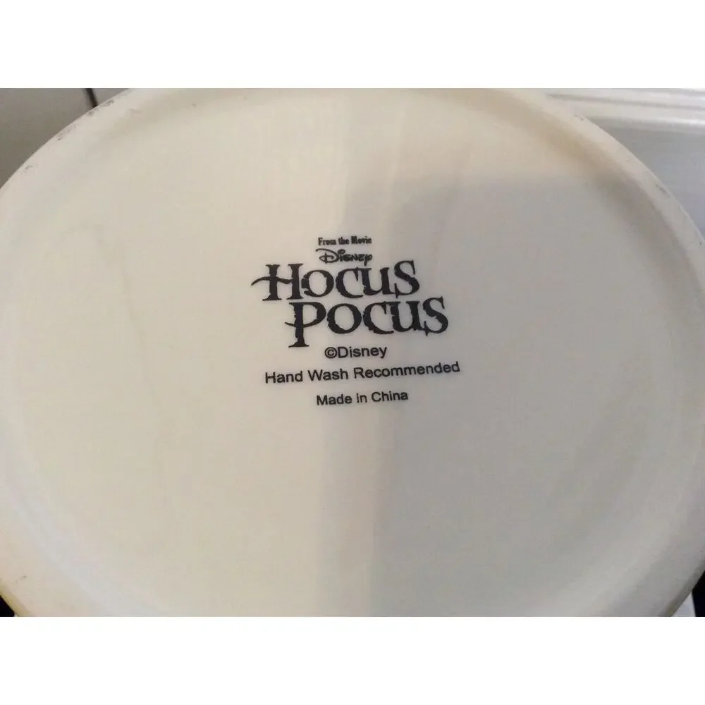 NEW DISNEY HOCUS POCUS BROOM SQUAD HALLOWEEN BLACK DECORATIVE CANISTER